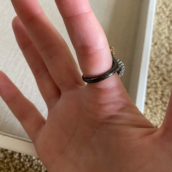 Stella & Dot Soirée Trio Ring - Picture 7 of 10